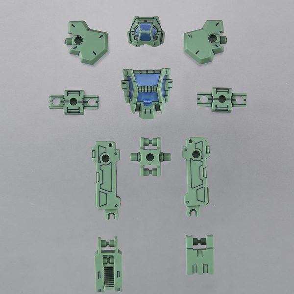 30MM 1/144 特殊作業用オプションアーマー[ラビオット用/ライトグリーン]